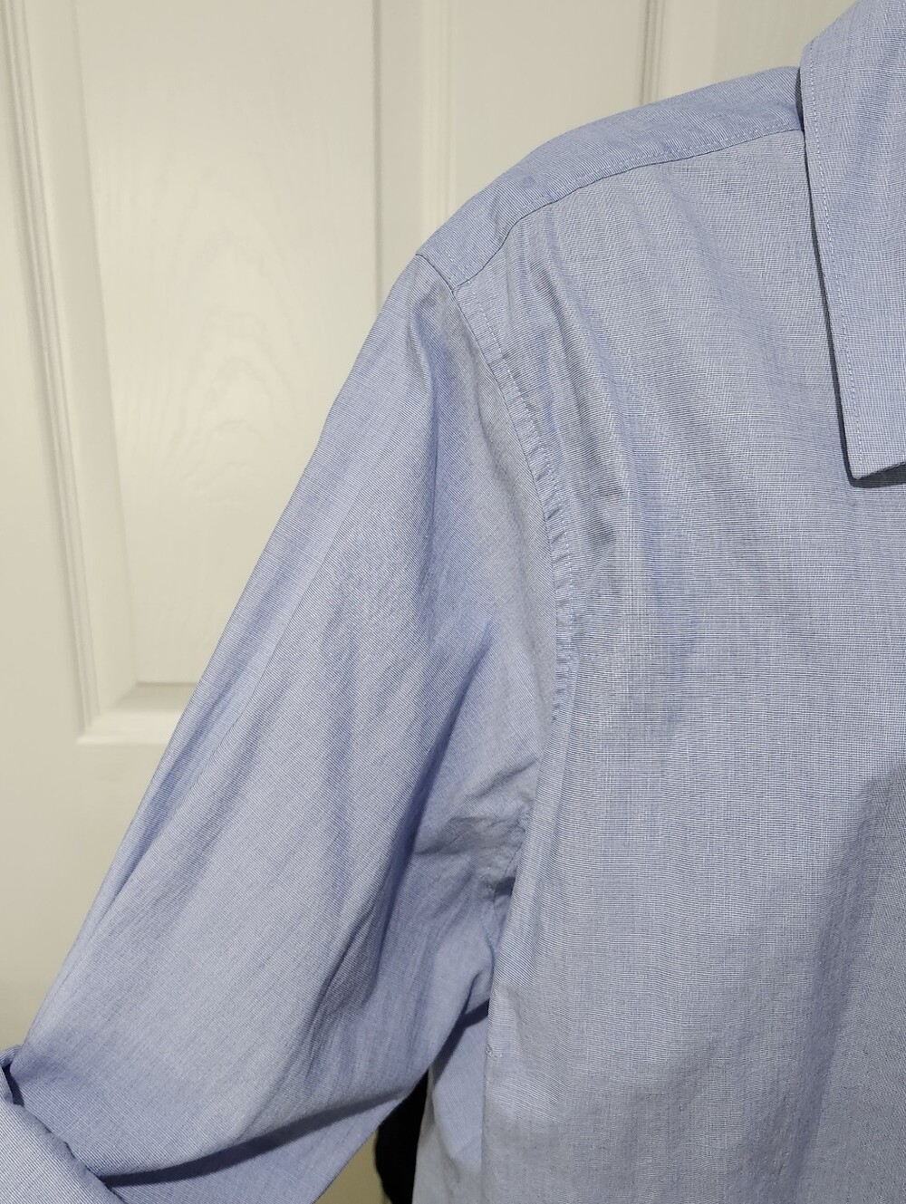 Duluth Trading Co Women's Light Blue Button Down Size 1X - Picture 6 of 9